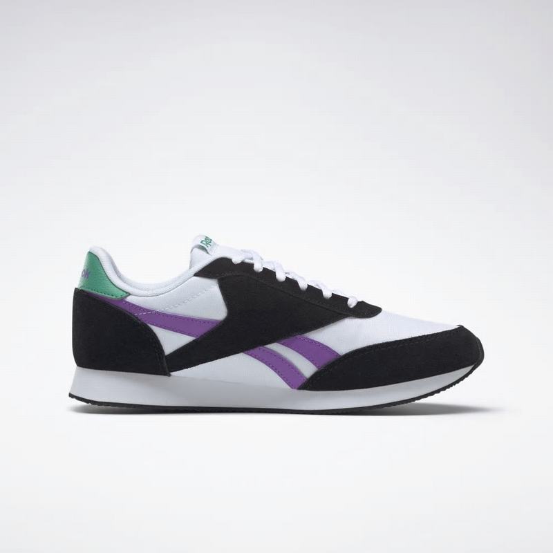 Tenisi Reebok Royal Classic Jogger 2.0 Dama Negrii/Albi/Violet Romania LR2104BX